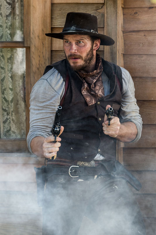 Chris Pratt in The Magnificent Seven