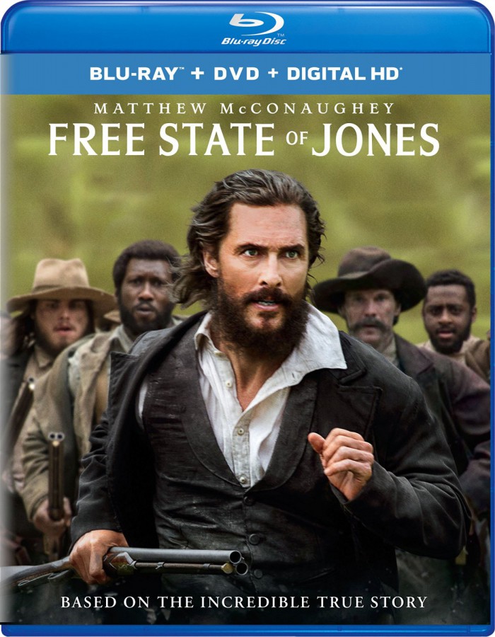 Free State of Jones on blu-ray