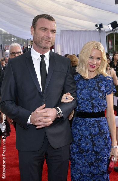 Liev Schreiber and Naomi Watts