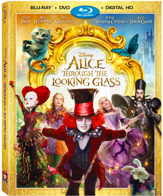 Alice Through the Looking Glass Blu-ray  