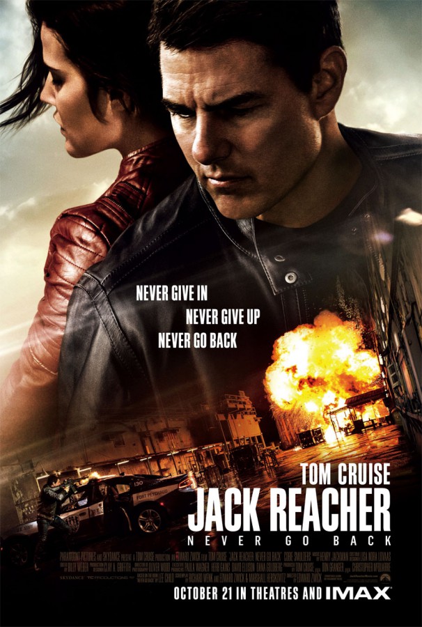 Jack Reacher Never Go Back poster