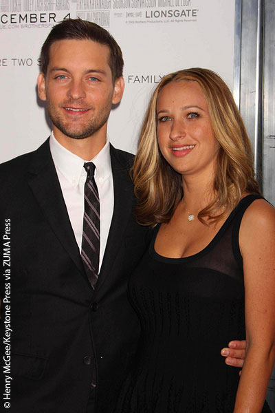 Tobey Maguire and Jennifer Meyer