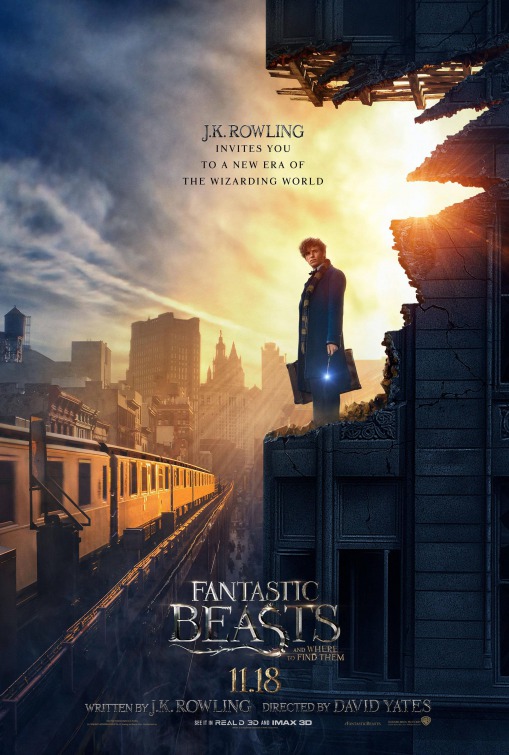 Fantastic Beasts and Where to Find Them movie poster