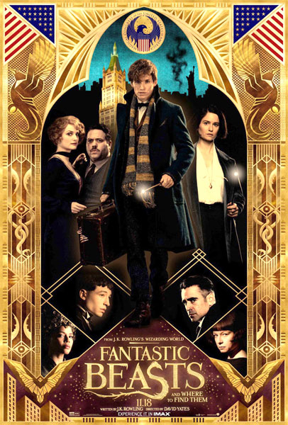 Fantastic Beasts and Where to Find Them poster