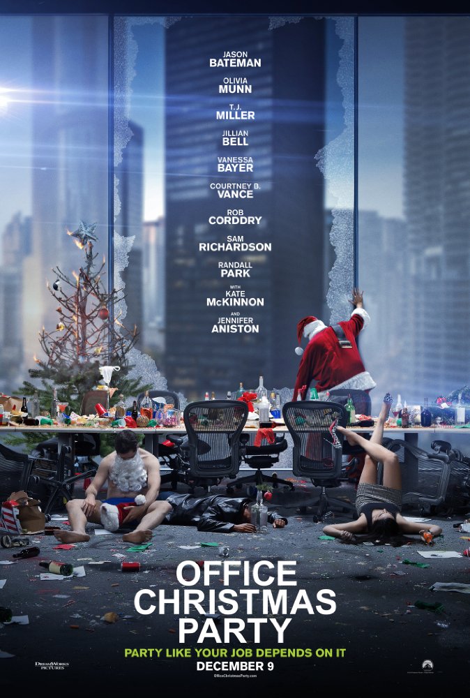 Office Christmas Party opens in theaters