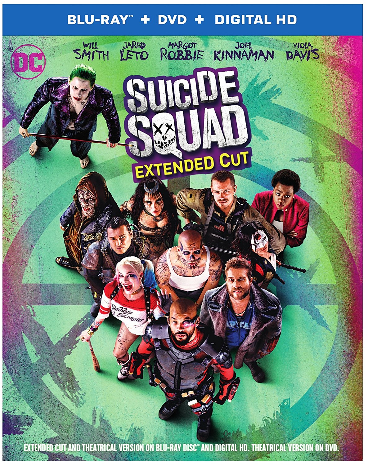 Suicide Squad Blu-ray cover