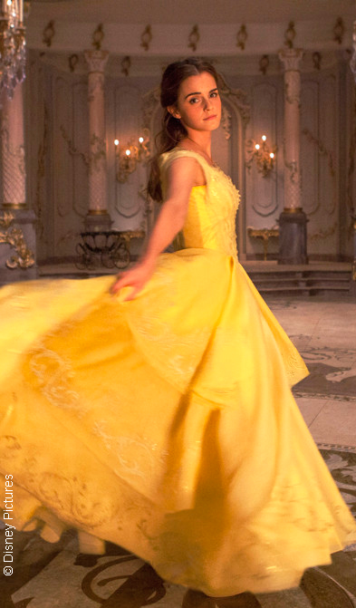 Emma Watson as Belle in Beauty and the Beast