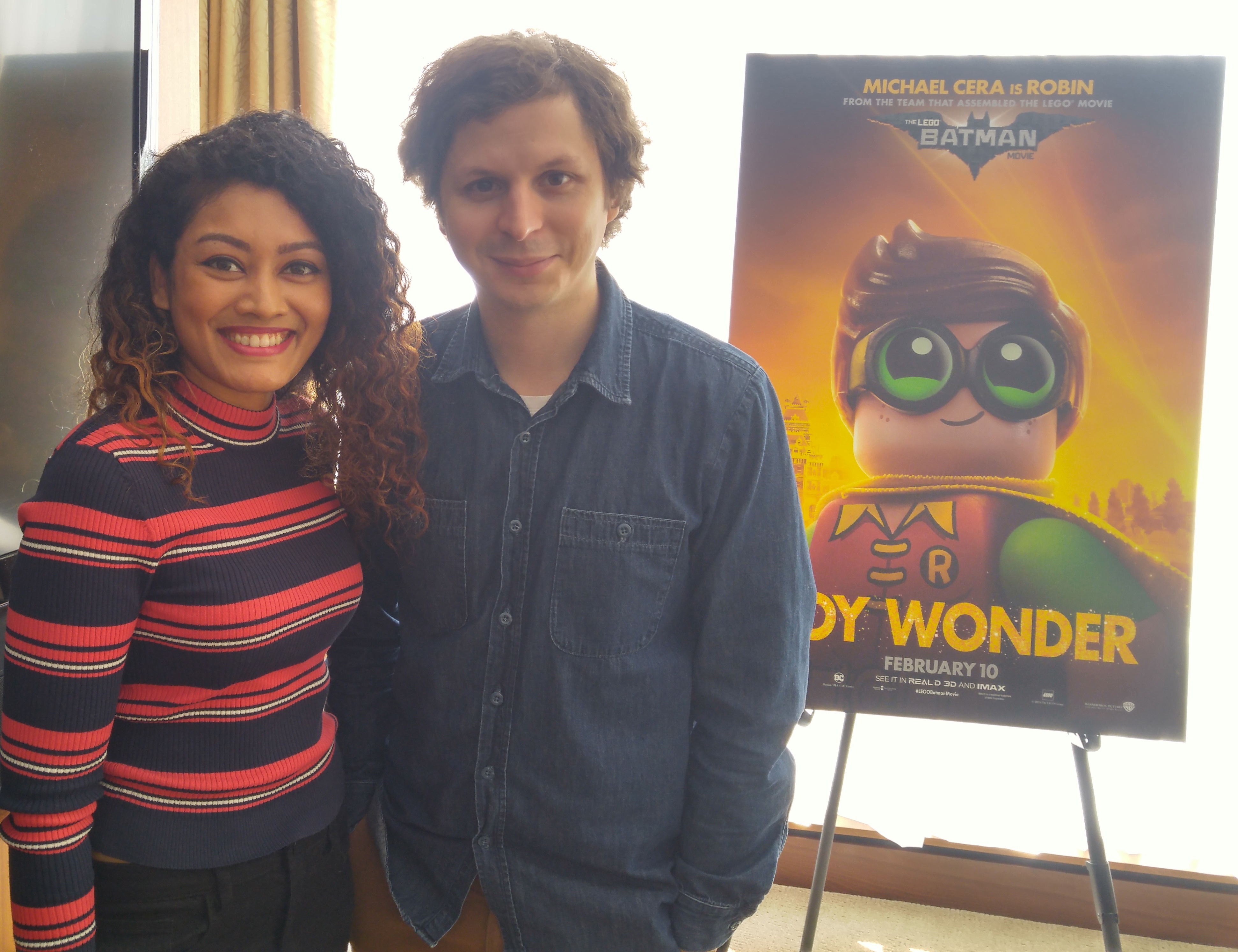 Marriska Fernandes and Michael Cera