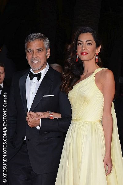 George and Amal Clooney