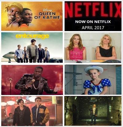 Now on Netflix - April 2017