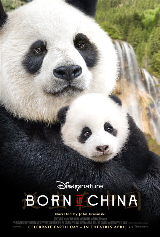 Born in China new in theaters.