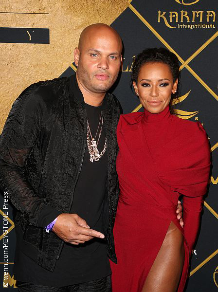 Mel B with husband Stephen Belafonte