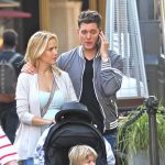 Michael Bublé, his wife, Luisana, and their son, Noah.