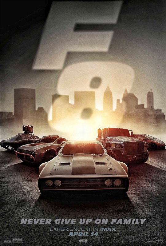 The Fate of the Furious poster