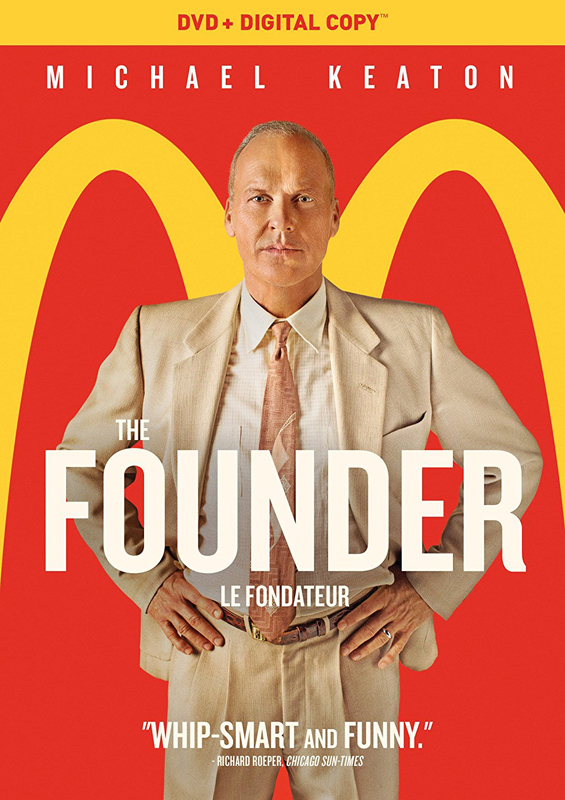 The Founder new on DVD.