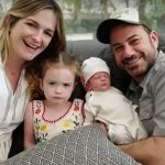 Jimmy Kimmel with his wife, Molly, daughter, Jane, and son, William.