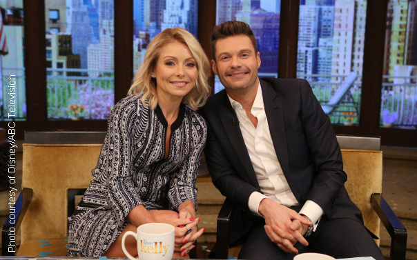 Kelly Ripa and Ryan Seacrest