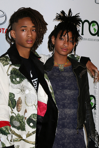 Jaden Smith and Willow Smith