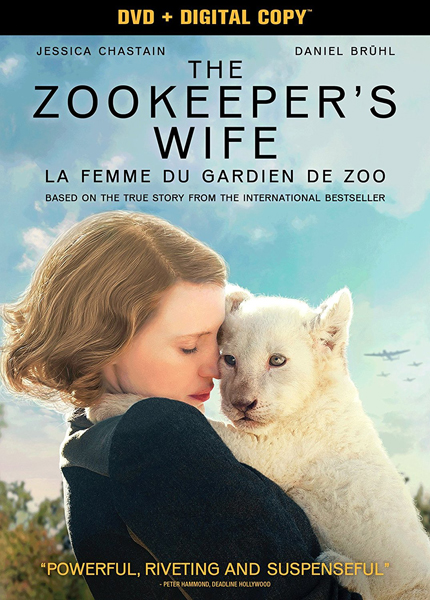 The Zookeeper's Wife starring Jessica Chastain