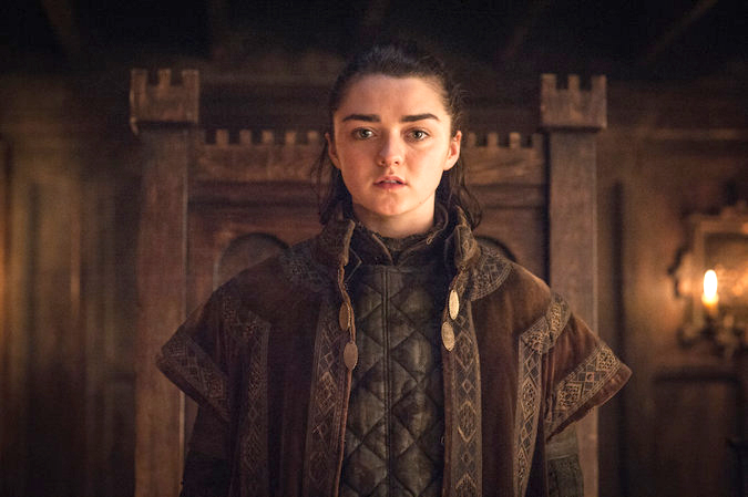 Maisie Williams as Arya Stark