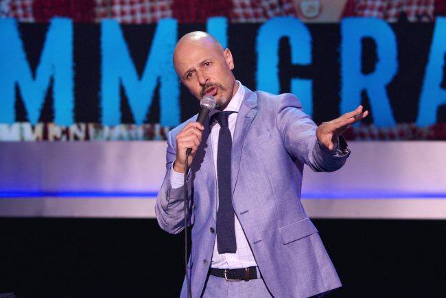 Iranian American comic Maz Jobrani takes the stage in Washington, D.C. to discuss immigration, protests, political donations, the Olympics and more.