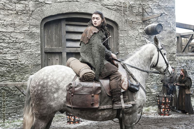 Maisie Williams in Game of Thrones