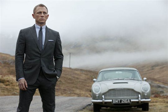 Daniel Craig as James Bond.