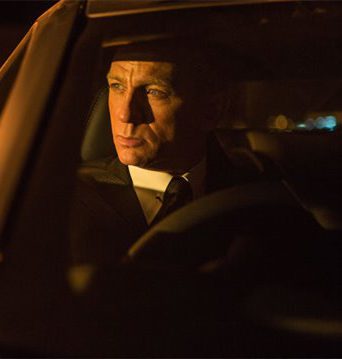 Daniel Craig as James Bond in Spectre.