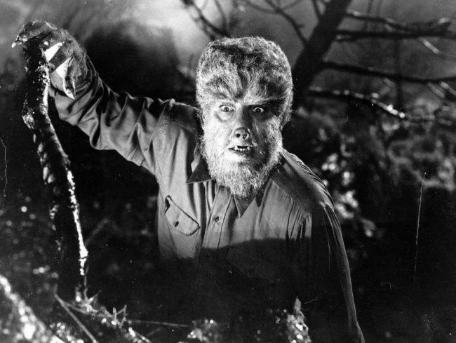 In The Wolf Man (1941), Larry Talbot (Lon Chaney) has returned home to see his father John. While visiting, he becomes attracted to a woman named Gwen who works at an antique store. In an effort to spark conversation, he buys a silver-headed antique walking stick decorated with a wolf. Gwen explains that it represents […]