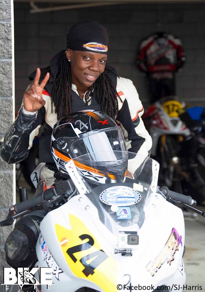 Stuntrider Joi 'SJ' Harris