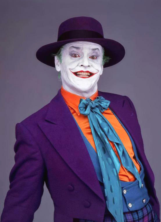 Jack Nicholson as The Joker