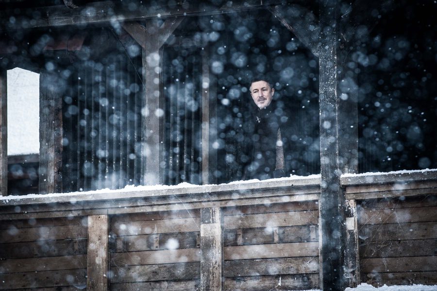 Littlefinger overlooks Winterfell