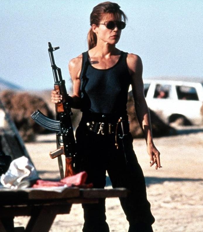 Linda Hamilton in The Terminator