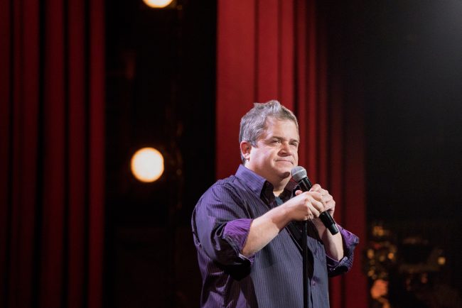 Comedian Patton Oswalt takes the stage in Chicago to discuss the current political climate, social media angst and using humor to work through grief.