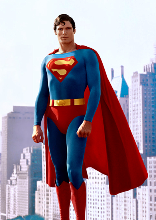 Christopher Reeve as Superman