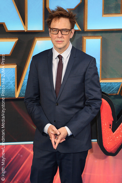 James Gunn at European gala premiere of Guardians of The Galaxy Vol. 2