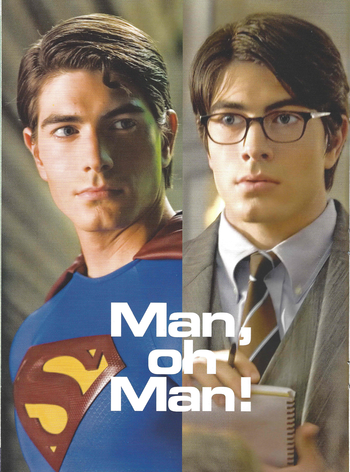 Brandon Routh as Superman and Clark Kent « Celebrity Gossip and Movie News