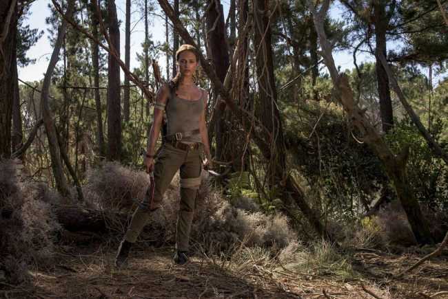 Starring: Alicia Vikander, Dominic West, Daniel Wu, Kristin Scott Thomas This reboot of the 2001 action flick based on the video game series finds Alicia Vikander in the title role where, as Lara Croft, she takes up the treasure-hunting legacy of her deceased father and faces the dangers inherent to the job.     