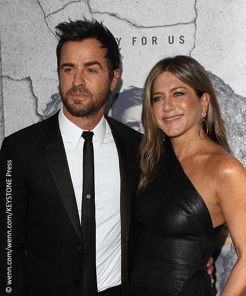 Justin Theroux and Jennifer Aniston