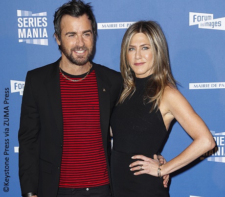 Justin Theroux and Jennifer Aniston