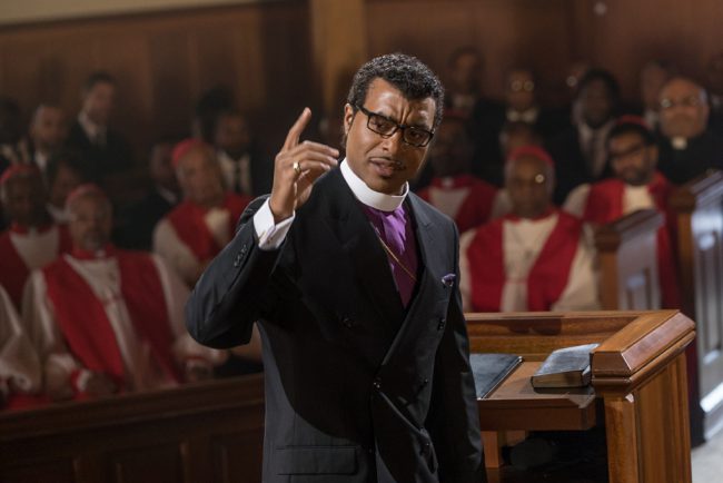 Based on a true story, this follows the life of Evangelist minister Carlton Pearson (Chiwetel Ejiofor), who enjoys a large congregation of over 5,000 attendees. When he annouces that he has heard God’s voice telling him there is no hell, the congregation is scandalized. Also starring Martin Sheen, Lakeith Stanfield and Jason Segel. 