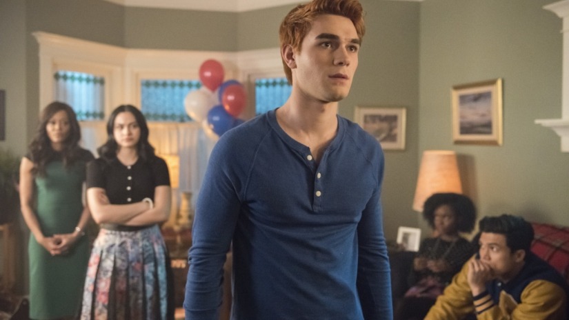 Archie (KJ Apa) in a still from Riverdale