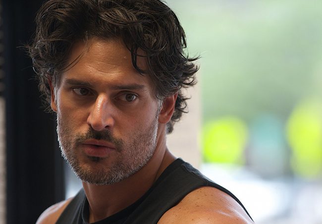 Joe Manganiello’s dark black hair, complete with a few strands of grey in between, adds to his tapered yet rustic style choices and shows he’s not afraid to prove you can still be sexy at any age.    