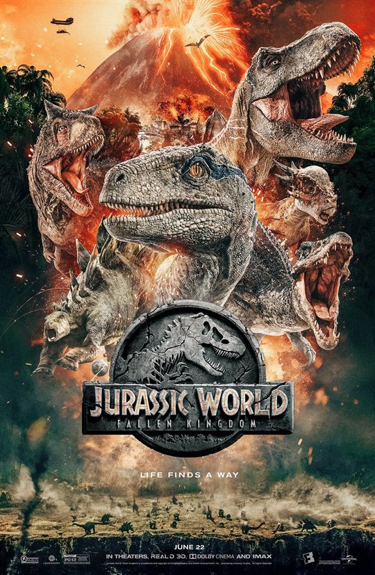 Jurassic World: Fallen Kingdom poster