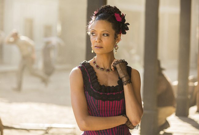 Thandie Newton is the madam of your fantasies. Famous in Great Britain as well as North America, she is unquestionably drop-dead gorgeous as Maeve Millay in Westworld.