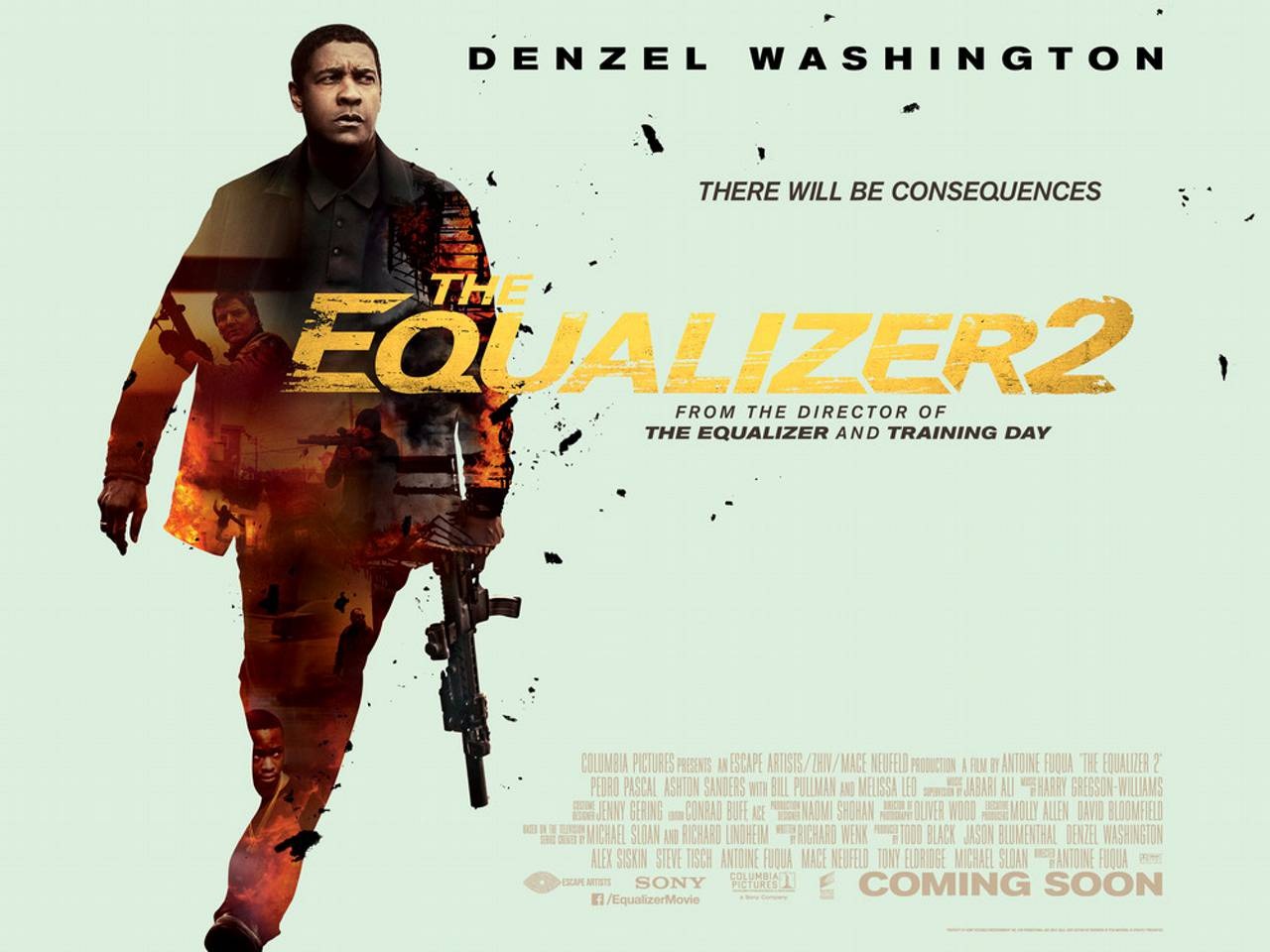 The Equalizer 2 starring Denzel Washington
