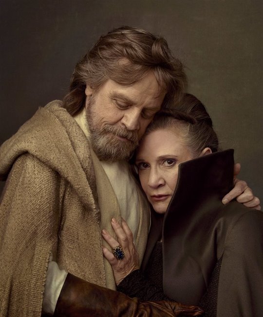 Mark Hamill and Carrie Fisher