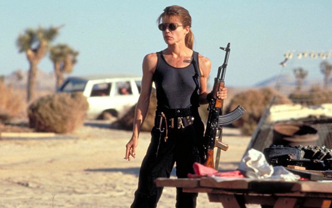 On the run from a killing machine, Linda Hamilton doesn’t just sit back and hope to be saved in The Terminator. No. She does whatever she can to save herself and her future son, even if it means using heavy machinery. She’ll return as Sarah Connor in the new Terminator film and let’s just say, […]