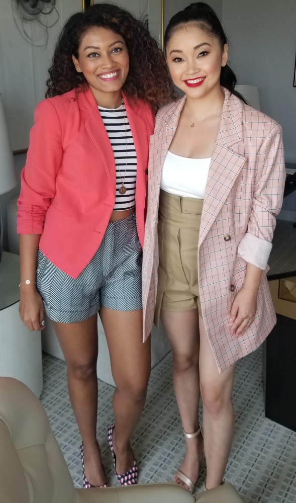 Marriska Fernandes and Lana Condor