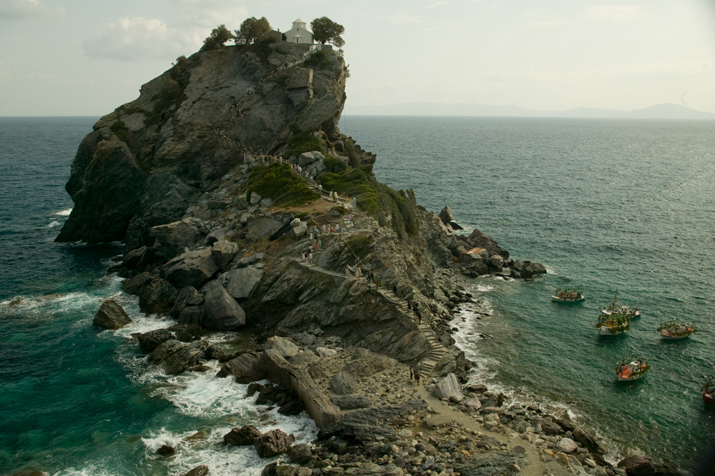 A Mamma Mia! scene featuring the church « Celebrity Gossip and Movie News